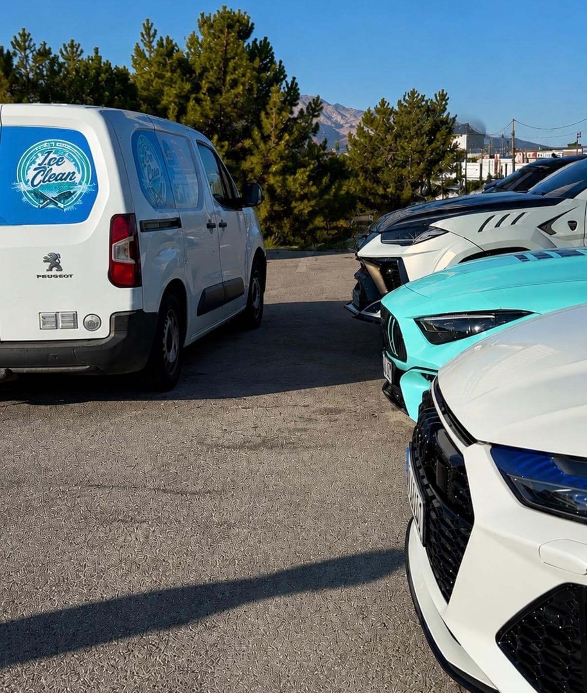 Utilitaire Ice Clean — lavage à domicile